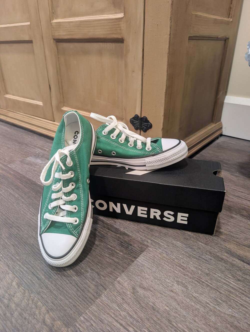 Converse Chuck Taylor All-Star low top Amazon green men's 5 women's 7